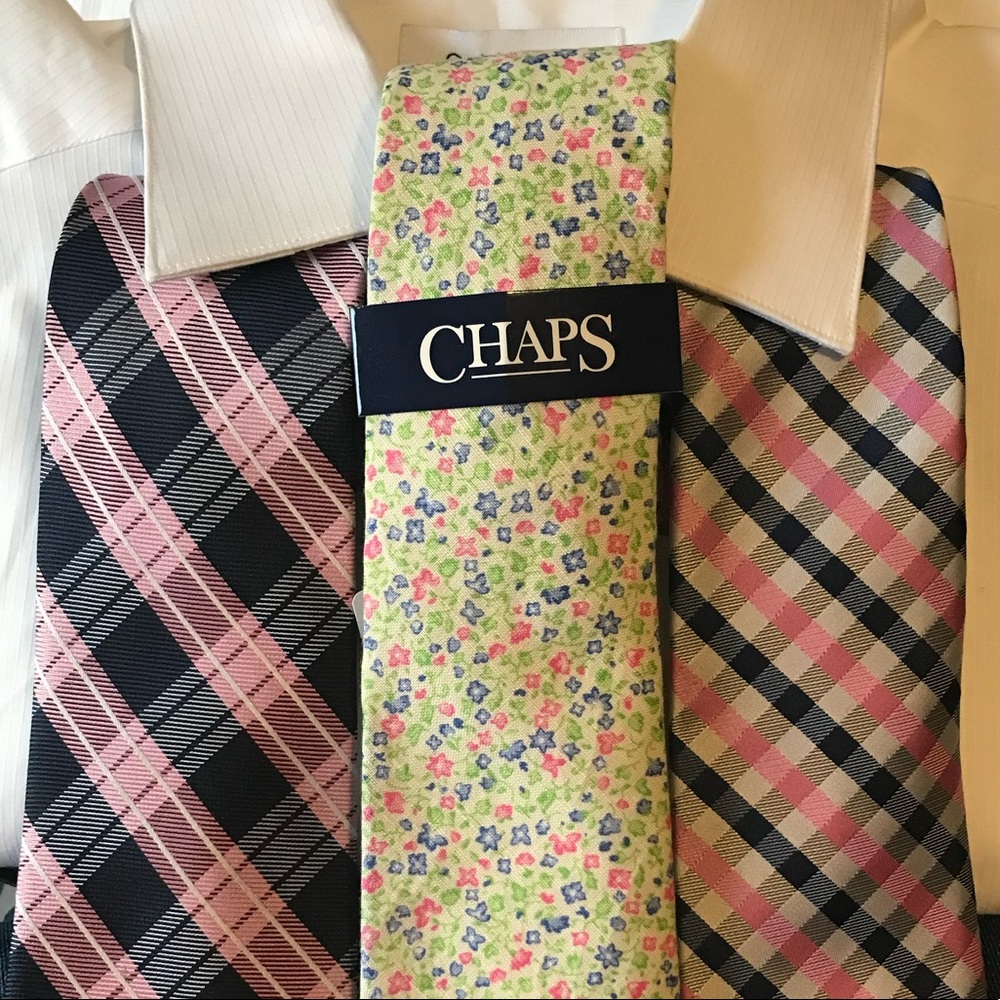 Chaps Tommy Hilfiger and u.s polo 3 tie bundle - Picture 11 of 11